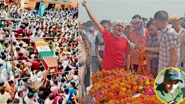 हरियाणा का फौजी आतंकियों से लड़ते हुए शहीद, 1 दिन पहले ही पत्नी को घर छोड़ कश्मीर गया था