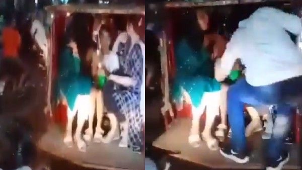 पाकिस्तान से फिर सामने आया शर्मनाक Video, ऑटो में बैठी लड़की को Kiss करके भागा शख्स