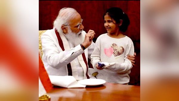 10 साल की बच्ची ने PM से मिलने को मेल किया, जवाब मिला- दौड़ी चली आओ बेटा, पूछे ढेरों सवाल