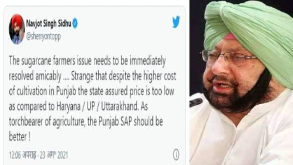 सलाहकारों के विवादित बयानों के बीच सिद्धू का नया ट्वीट, अब इस मुद्दे पर अमरिंदर सरकार को घेरा