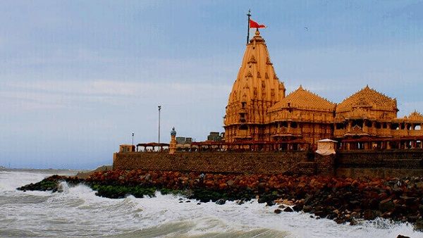 Somnath Mandir: ऊपर से नीचे तक एंटी फंगल पिस्ता कलर से होगा मंदिर का रंगरोगन, दो महीने में होगा जगमग