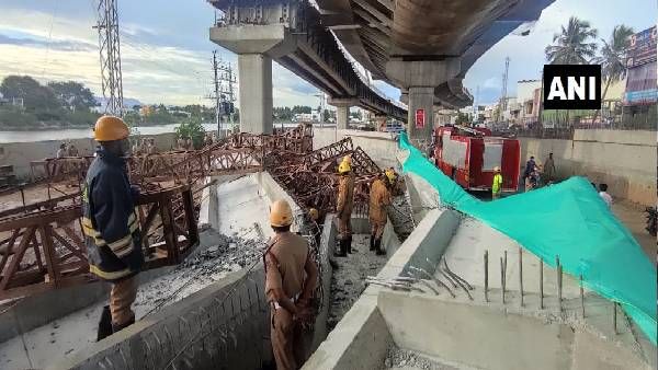 तमिलनाडु: मदुरै में निर्माणाधीन फ्लाईओवर गिरा, यूपी के रहने वाले मजदूर की मौत