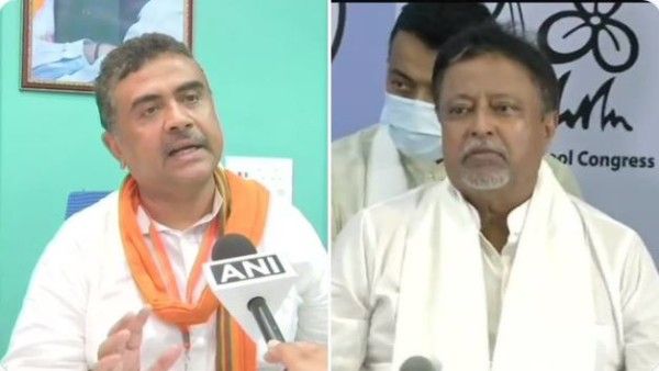 प.बंगाल: मुकुल रॉय को दलबदल विरोधी कानून के तहत विधायक पद से हटाया जाए, सुवेंदु अधिकारी की हाईकोर्ट से अपील