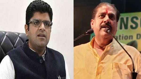 किसानों ने की दुष्यंत के इस्तीफ़े की मांग, अजय चौटाला बोले- 'जिन्होंने कृषि कानून बनाएं, उनसे मांगें इस्तीफ़ा