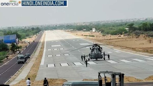 VIDEO : भारत-PAK बॉर्डर पर IAF ने रचा इतिहास, रेगिस्तान का NH बना लड़ाकू विमानों का 'रनवे'