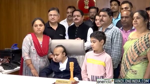 गुजरात: 11 साल की बच्ची अहमदाबाद की कलेक्टर बनी, मां बोलीं- चाहती थी ये ख्वाब पूरा हो