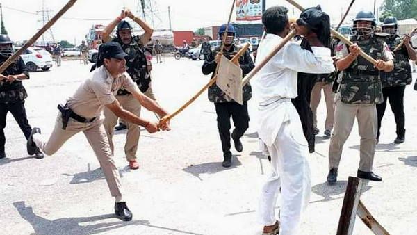 हरियाणा में किसानों पर लाठीचार्ज मामले में करनाल DC और SP को मानवाधिकार आयोग का नोटिस