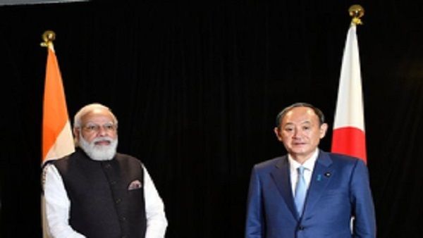 जापान के प्रधानमंत्री योशिहिदे सुगा से मिले पीएम मोदी, 5जी के विस्तार पर हुई चर्चा