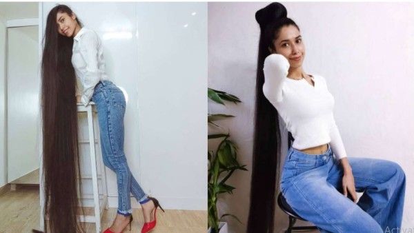 मिलिए भारत की सबसे लंबे बालों वाली महिला आकांक्षा यादव से, ये है उनके लंबे बालों का राज