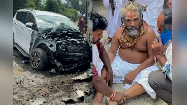 कार दुर्घटना: कंप्यूटर बाबा बोले- मुझे मारने की साजिश रची गई, मध्य प्रदेश के CM शिवराज जांच कराएं