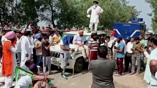 हरियाणा में किसानों से टकराई भाजपा सांसद की कार, 1 घायल, हॉस्पिटल ले जाया गया