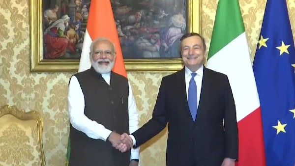 PM मोदी ने की इटली के प्रधानमंत्री मारियो द्राघी से मुलाकात, शनिवार को पोप फ्रांसिस से मिलेंगे