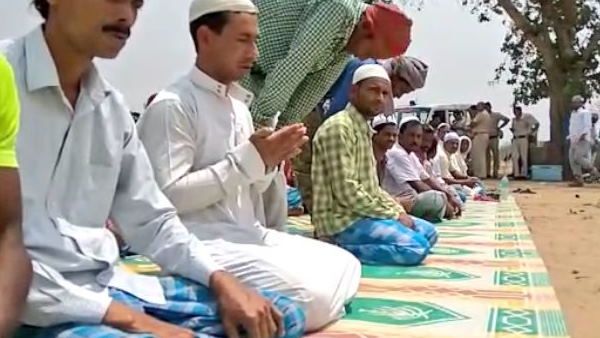 गुरुग्राम सेक्टर 47: खुले में हो रही नमाज का विरोध करने पहुंचे स्थानीय लोग, पुलिस ने निकाला ये रास्ता