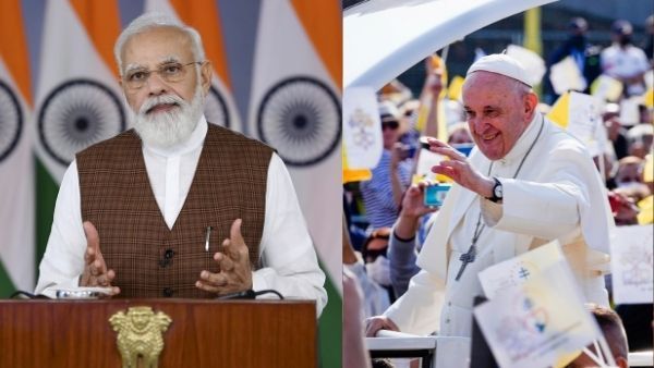 G-20 सम्मेलन से पहले वेटिकन सिटी पहुंचे पीएम मोदी, पोप फ्रांसिस से ऐतिहासिक वार्ता
