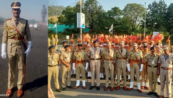 Vijay Singh Gurjar : गुजरात में राष्ट्रीय एकता दिवस पर झुंझुनूं के बेटे IPS विजय सिंह गुर्जर ने लीड की परेड