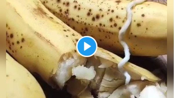 Fact-Check: क्या केला हुआ 'जहरीला'? Video में फल के अंदर से निकला अजीबोगरीब कीड़ा!
