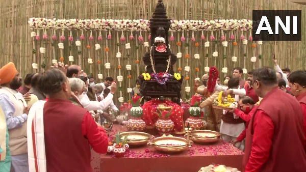 कनाडा से भारत वापस लाई गई मां अन्नपूर्णा की मूर्ति, दिल्ली में पूजा के बाद यूपी सरकार को सौंपी गई