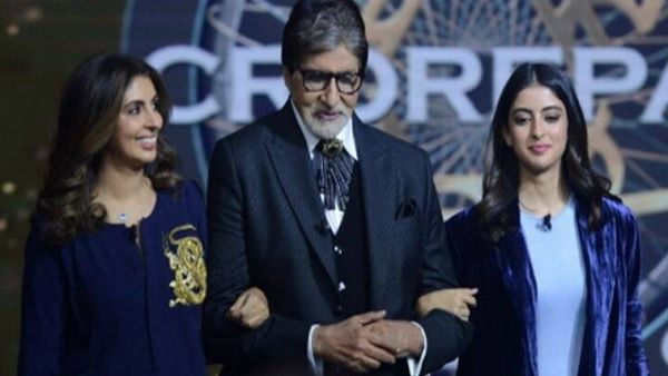 पहली बार KBC के मंच पर अमिताभ संग नजए आएंगी बेटी और नातिन, सामने आई सुंदर तस्वीर