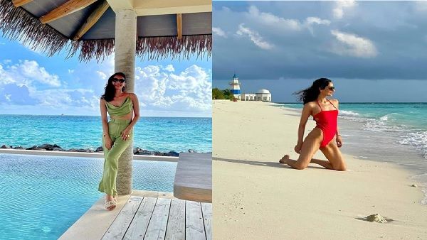 रेड मोनोकिनी में देखिए मानुषी छिल्लर का हॉट अवतार, फोटोज ने इंटरनेट पर मचाया तहलका