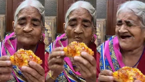 Video: पिज्जा को देखकर पहली बार देसी नानी ने घूरा, फिर टेस्ट किया तो ऐसा था रिएक्शन
