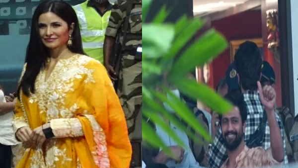 पीले रंग की ड्रेस में विक्‍की कौशल के संग राजस्‍थान के लिए कैटरीना कैफ हुईं रवाना, सवाई माधोपुर में होगी शादी