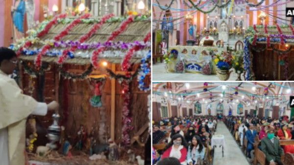 मैरी क्रिसमस: देशभर में धूमधाम से मनाया गया प्रभु यीशु का जन्म, सामने आई जश्न की तस्वीरें और वीडियो