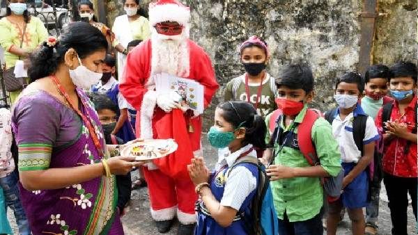 मुंबई: कक्षा 1 से 7 तक की फिर से लगी क्लास, शिक्षकों ने छात्रों का किया भव्य स्वागत