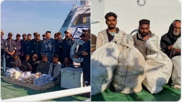 पाकिस्तान से हिंदुस्तान पहुंचाई गई 400 करोड़ की हेरोइन, अल हुसैनी बोट से गुजरात में जब्त, 6 धरे