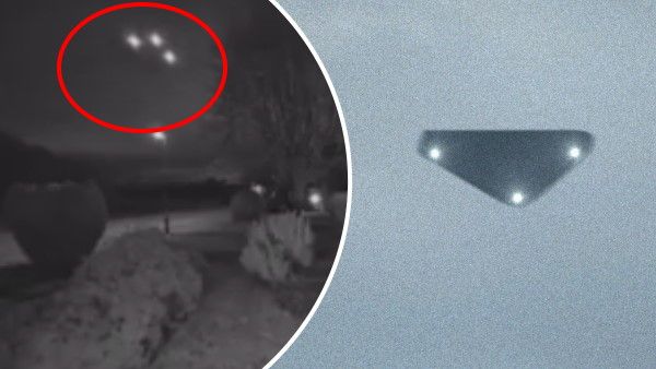 Watch Video: नए साल का जश्न मनाने पृथ्वी पर आए थे एलियंस! सिक्योरिटी कैमरे में नजर आया तिकोना UFO