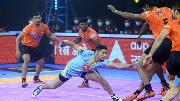 PKL 2022 : यूपी योद्धा अंतिम लीग मुकाबला कल, योद्धाओं ने कसी कमर