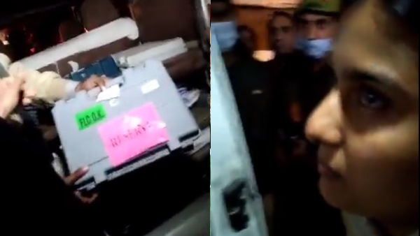 कैराना में बिना नंबर प्लेट की गाड़ी में पड़ी मिलीं ईवीएम, सपा प्रत्याशी नाहिद की बहन इकरा मौके पर