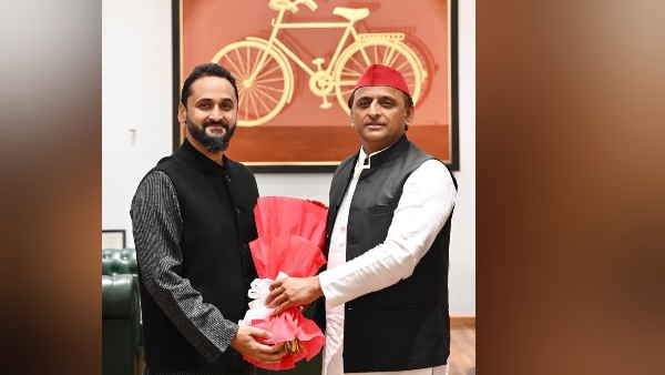 BJP सांसद रीता बहुगुणा जोशी के बेटे मयंक जोशी ने अखिलेश यादव से की मुलाकात,सपा प्रमुख ने शेयर की फोटो