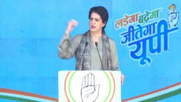 यूपी में प्रियंका गांधी ने की पहली वर्चुअल रैली, कहा- कांग्रेस की सरकार बनी तो 20 लाख युवाओं को देंगे रोजगार