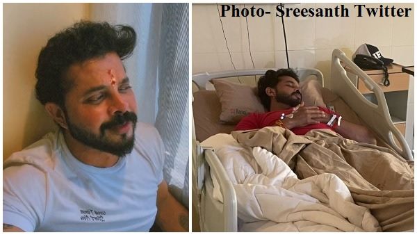 रणजी ट्रॉफी में प्रैक्टिस के दौरान गंभीर रूप से चोटिल हुए श्रीसंत, सामने आई हॉस्पिटल से फोटो