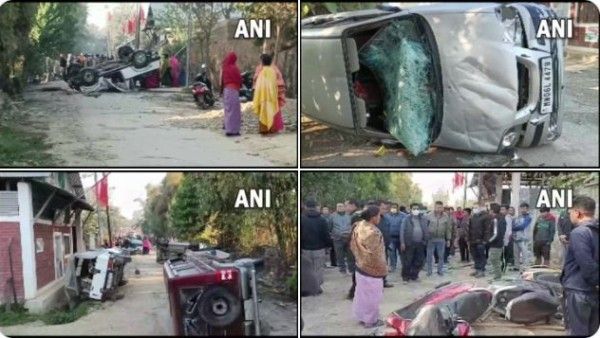 Manipur Elections: दूसरे चरण के मतदान से पहले आपस में भिड़े भाजपा-कांग्रेस कार्यकर्ता, 13 वाहन क्षतिग्रस्त
