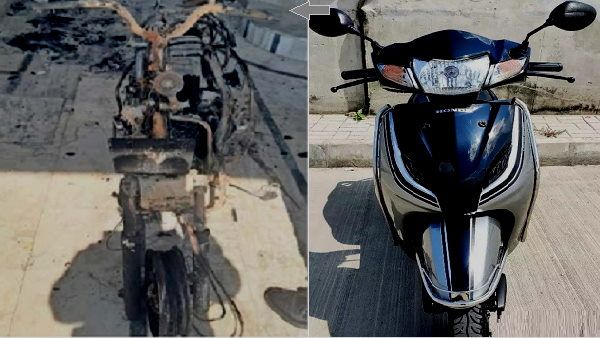 पति से झगड़ा हुआ तो पत्नी ने घर में स्कूटी को लगा दी आग, सास बोली- हमसे 1 लाख रुपए मांग रही बहू