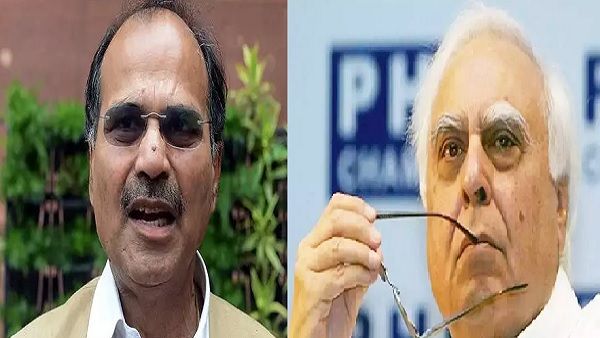 कपिल सिब्बल पर अधीर रंजन चौधरी का हमला, कहा- अगर उन्हें BJP से राज्यसभा जाना है तो चले जाएं