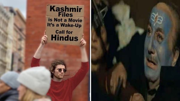 Fact Check: 'द कश्मीर फाइल्स' के समर्थन में आया यह विदेशी युवक? जानिए वायरल फोटो की क्या है सच्चाई