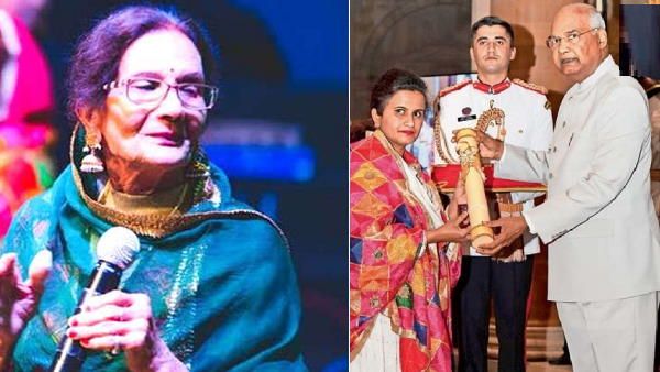 पंजाबी लोक गायिका गुरमीत बावा: पद्मभूषण लेते हुए बेटी ग्लोरी बोलीं- ‘काश! आज मां जिंदा होतीं...’