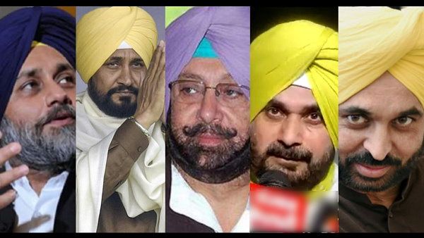 पंजाब के दिग्गज: बड़े-बड़े चेहरों का रुतबा काम न आया, सिद्धू, चन्नी, कैप्टन और बादल सब हुए किनारे