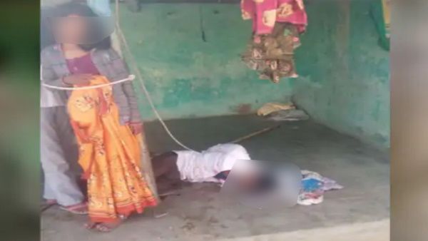 उदयपुर : अवैध संबंधों के शक में पत्नी व प्रेमी को रस्सी से बांधकर पीटा, वीडियो करवाया वायरल