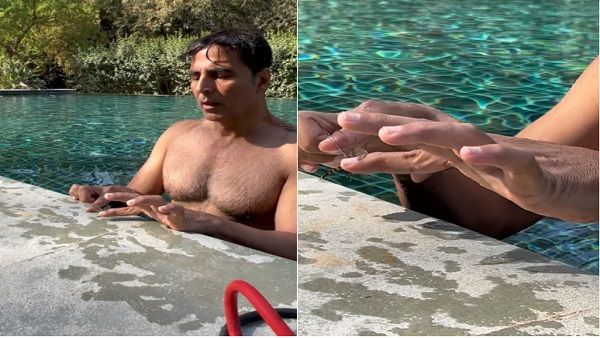 अक्षय कुमार ने ड्रैगनफ्लाई की कुछ इस अंदाज में बचाई जान, वीडियो ने जीत लिया लोगों का दिल