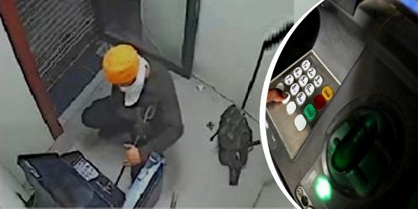 शटर तोड़कर अंदर घुसा युवक, 1 घंटे तक तोड़ा ATM, उसमें 11 लाख कैश था, निकाल ना पाया