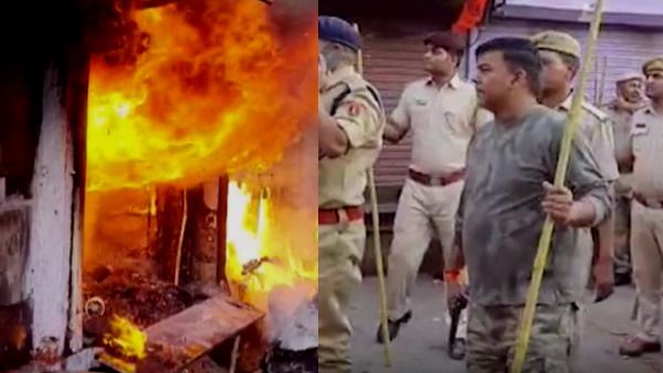 Curfew in Karauli : बाइक रैली पर पथराव के बाद आगजनी, आधा दर्जन दुकान व दो बाइक जलाई