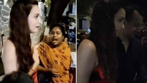 पैपराजी को पोज देने के दौरान अचानक से डर गईं दीया, हस्बैंड वैभव ने संभाला, वीडियो हुआ वायरल