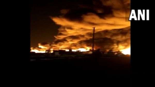 मानेसर में लगी भीषण आग, मौके पर 300 दमकल की गाड़ियां, 1 की मौत