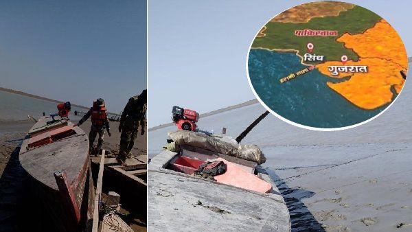 हरामी नाला में पाकिस्तान कर रहा नापाक हरकतें, BSF ने नाकाम की घुसपैठ, नौकाएं जब्त