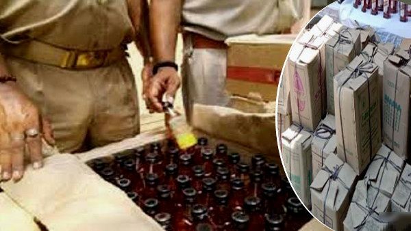 शराब की 300 पेटियां छुपाकर हिमाचल से ला रहे थे पंजाब, पुलिस ने रास्ते में किया जब्त