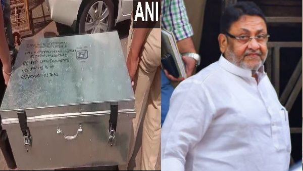 ED ने NCP मंत्री नवाब मलिक के खिलाफ 5000 पन्नों का आरोप दाखिल किया,बक्‍शे में बंद कर पहुंचाया कोर्ट