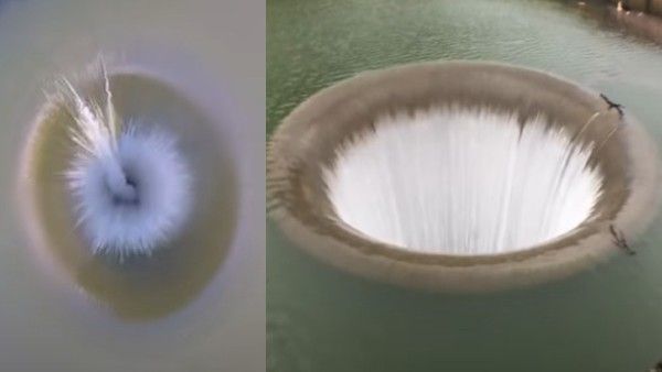 झील के बीच 'नर्क का दरवाजा' फिर से खुला, हर सेकेंड निगल रहा 48000 क्यूबिक फीट पानी